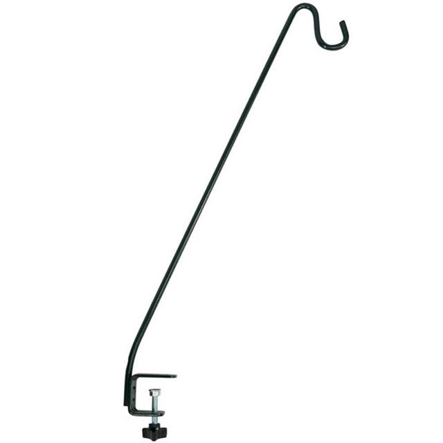 More Birds 38074 Stokes Select Deck Hook with Clamp On Bracket Feeders and Mor, large, black