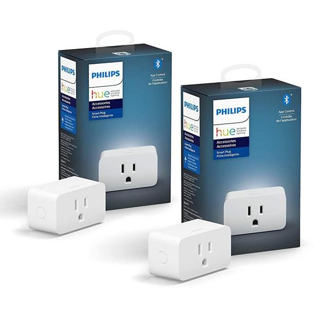 Philips Hue 552349-2 Smart Plug, 2-Pack, White