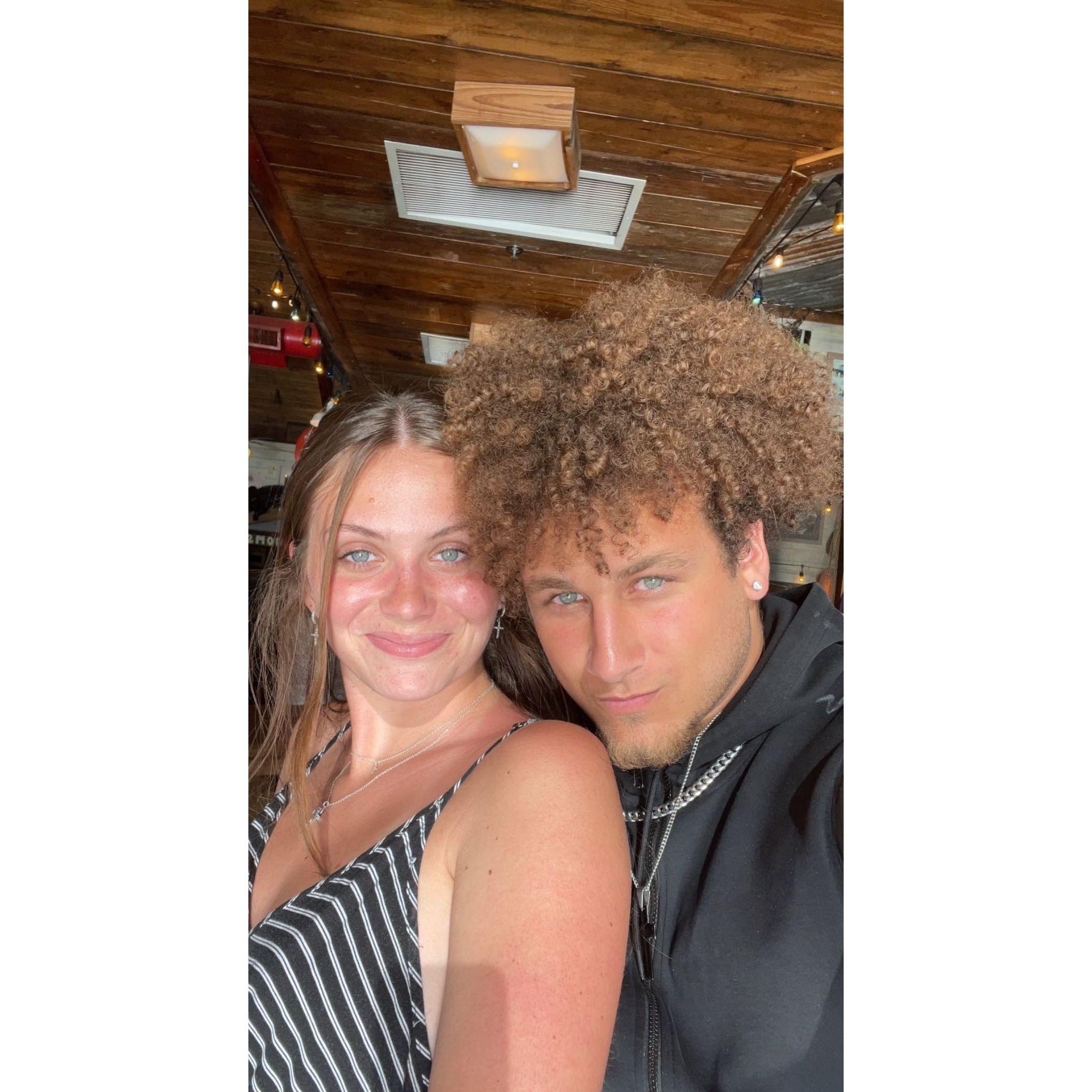 Jayden and I spent the day walking around Old Town Sac and he got to try Joe's Crabshack for the first time.