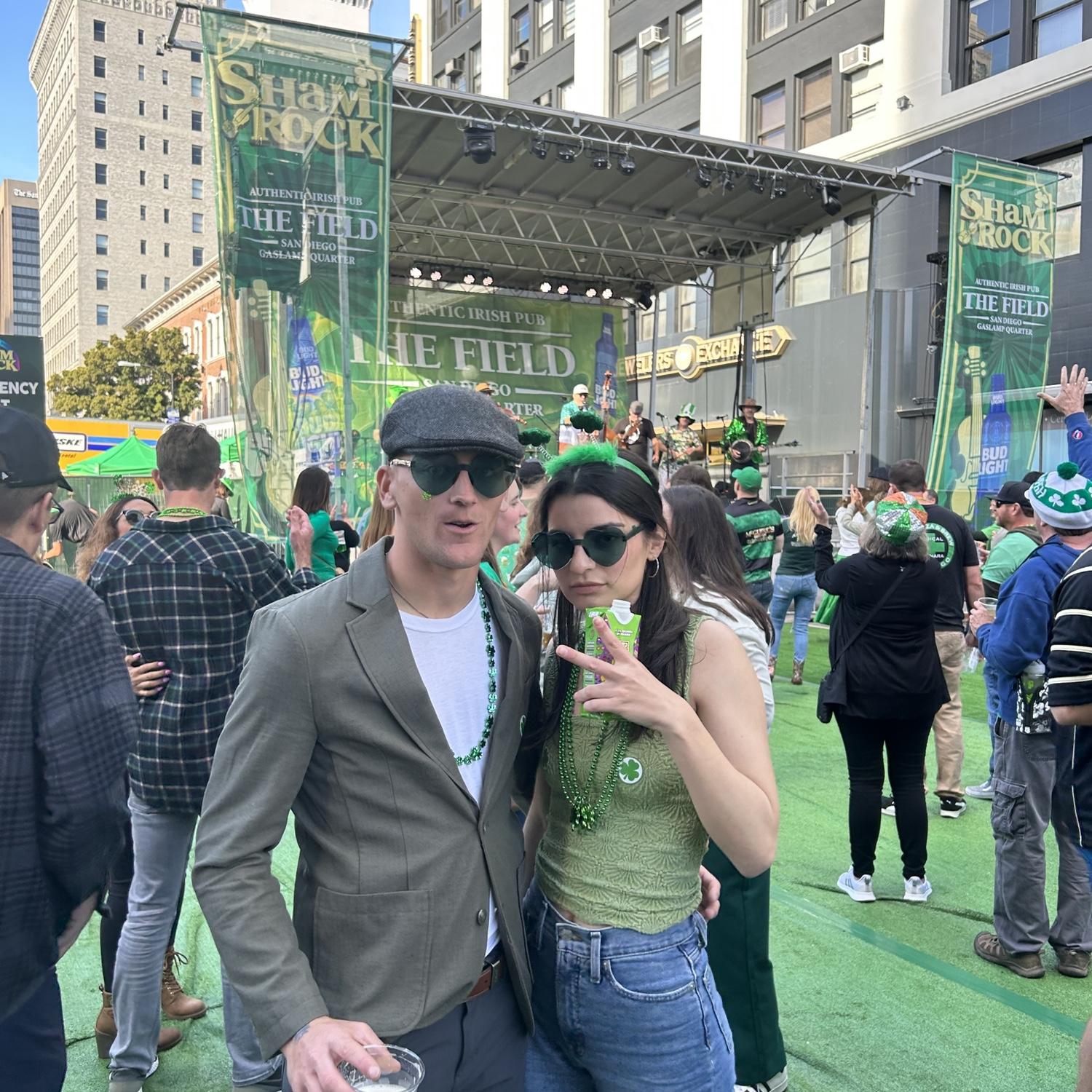 St. Patrick’s Day in downtown San Diego