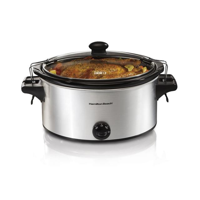 Hamilton Beach Manual Stay or Go 6-Qt. Slow Cooker
