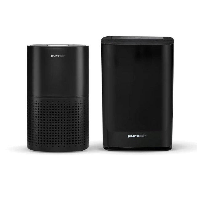 Powerful PuroAir HEPA Air Purifiers for Home Large Rooms - Covers 3,000 Sq Ft - Filters Up To 99.9% of Pollutants, Smoke, Pollen, Dust, and VOCs - Quiet HEPA Air Filter - Air Purifiers for Bedroom