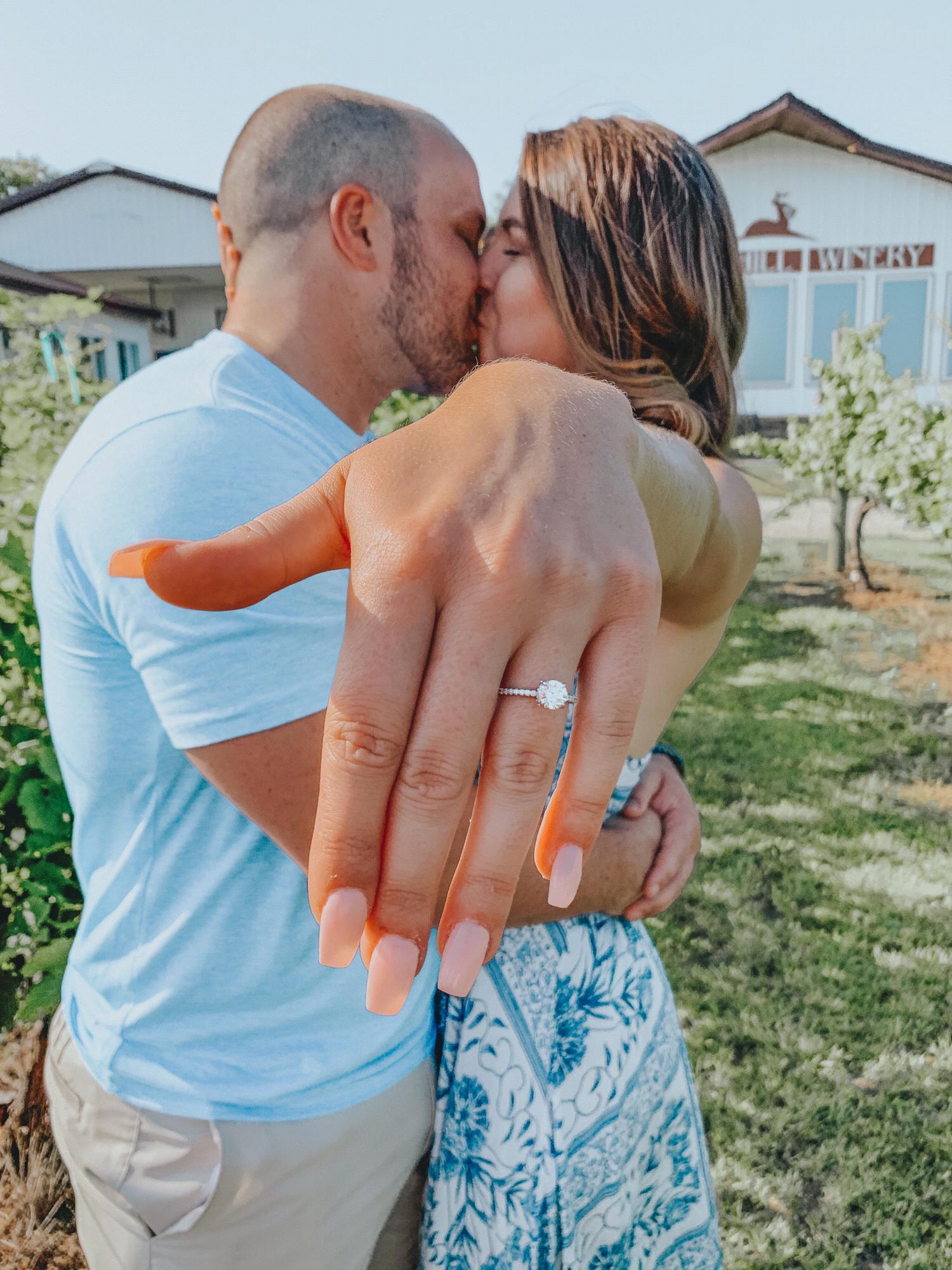 She said yes!