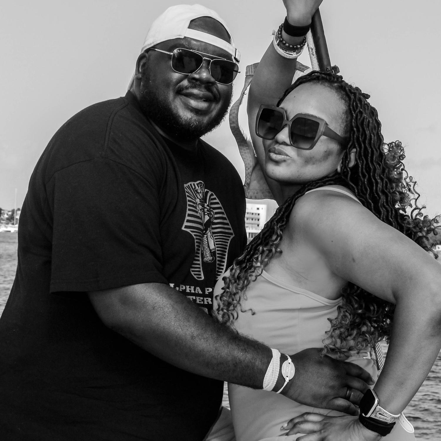 That time we took a black and white photo