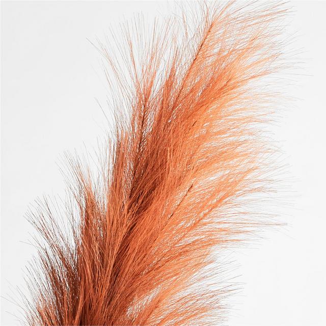 Rust Faux Pampas Grass