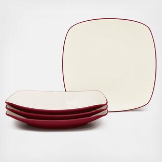 Colorwave Square Dinner Plate, Set of 4