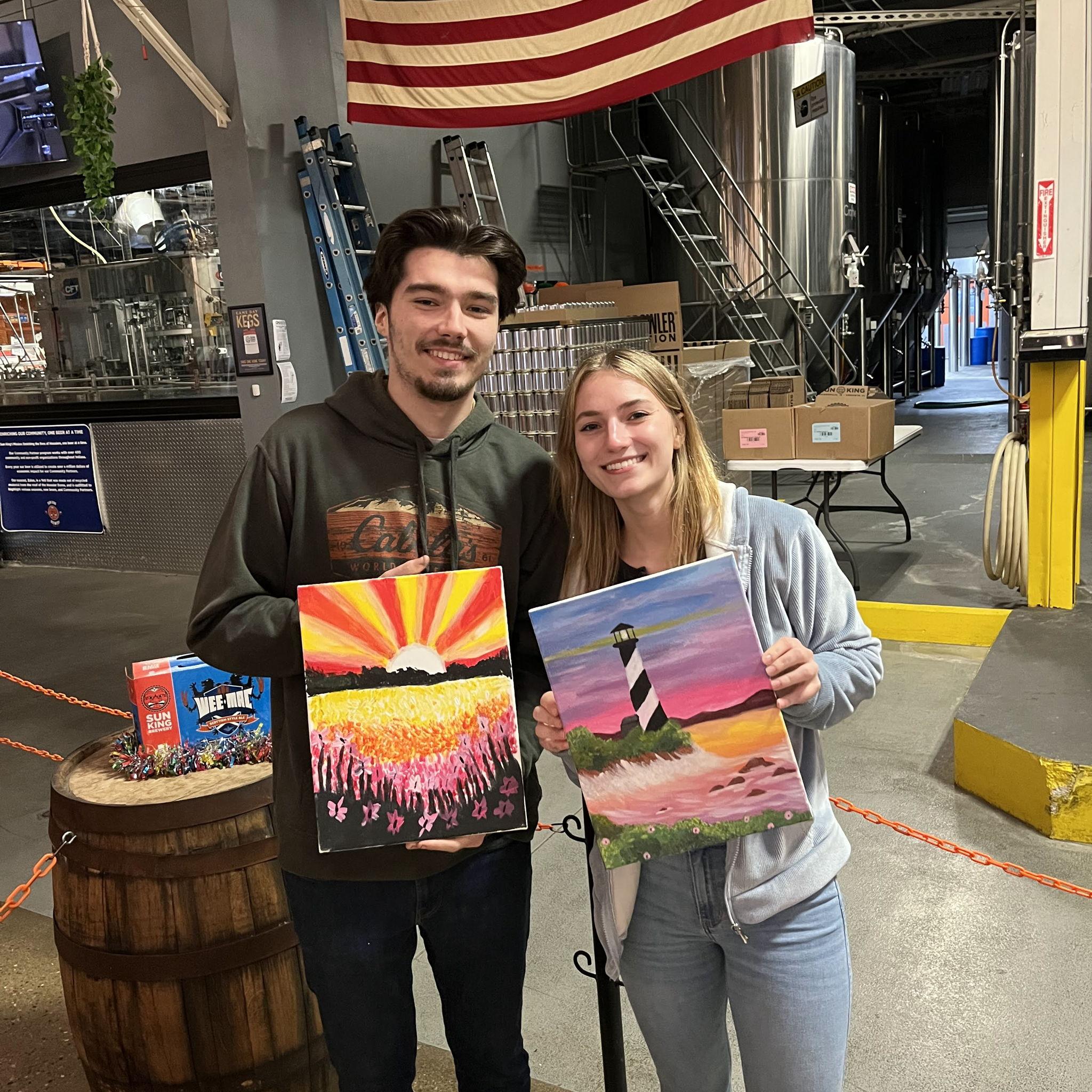 One of our many Paint & Sip's