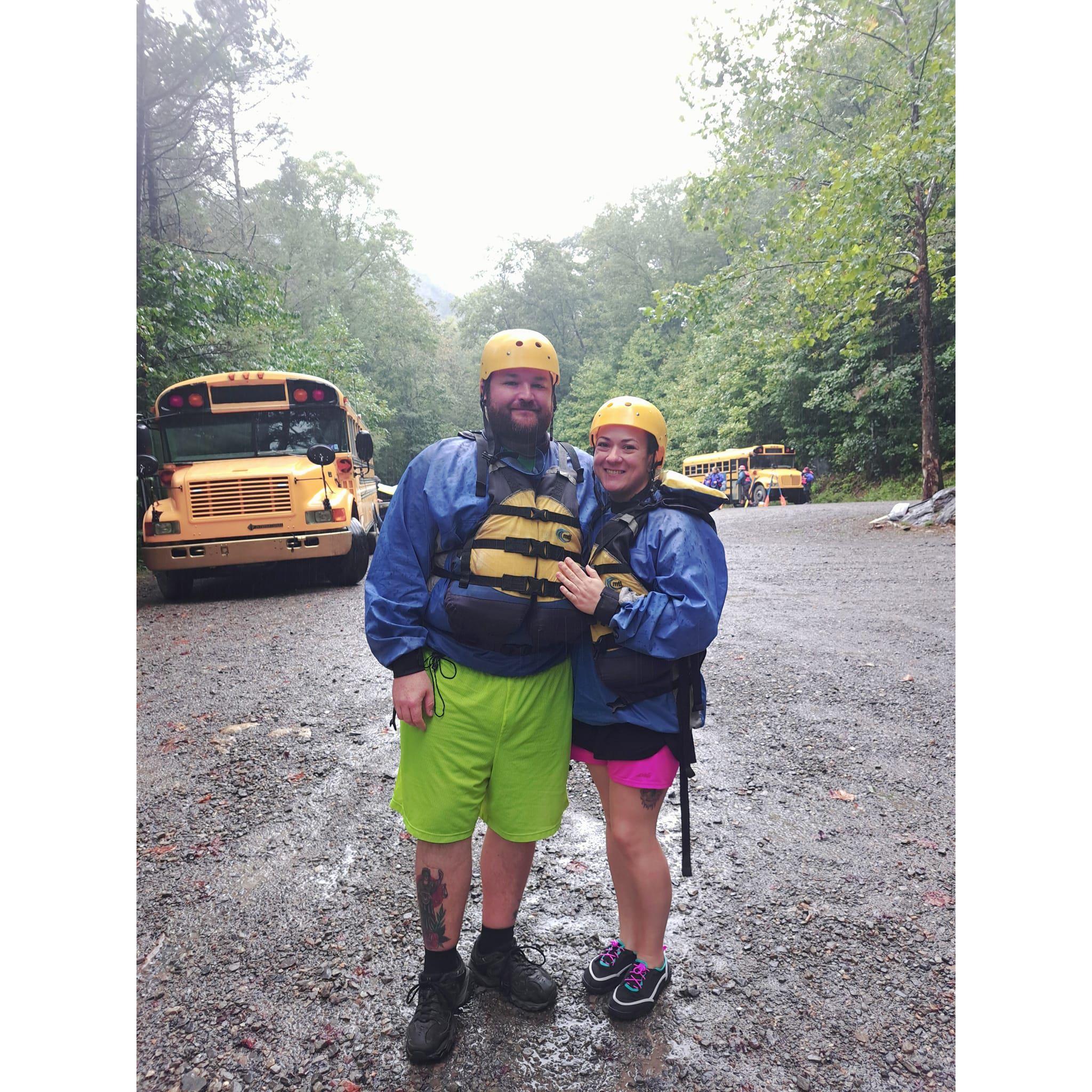 Sept. 2023-White Water Rafting(Beckley, WV)