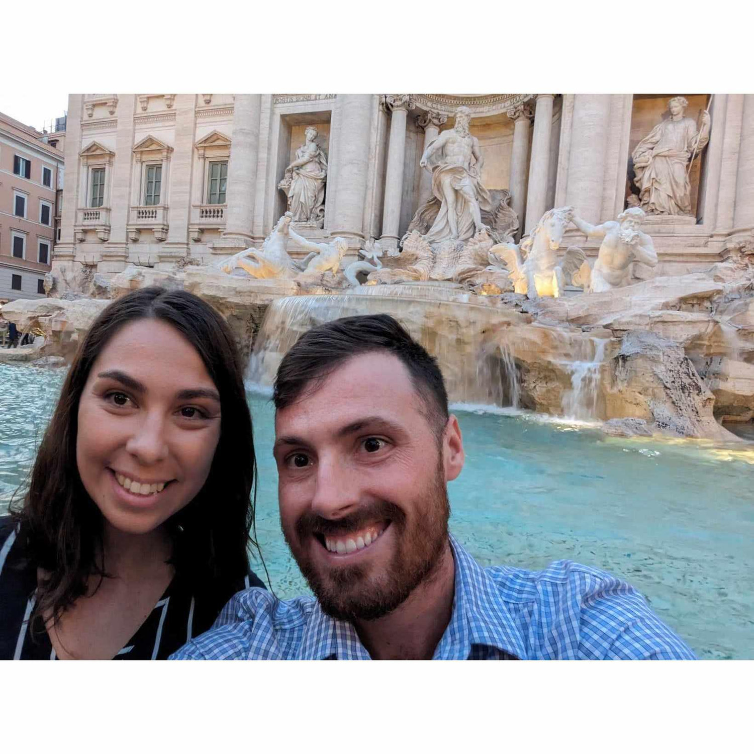 First picture after getting engaged