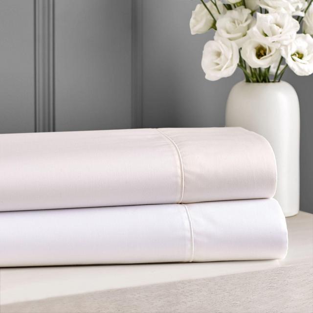 Hudson Park Collection 500TC Sateen Wrinkle-Resistant Extra Deep Fitted Sheet, King - 100% Exclusive