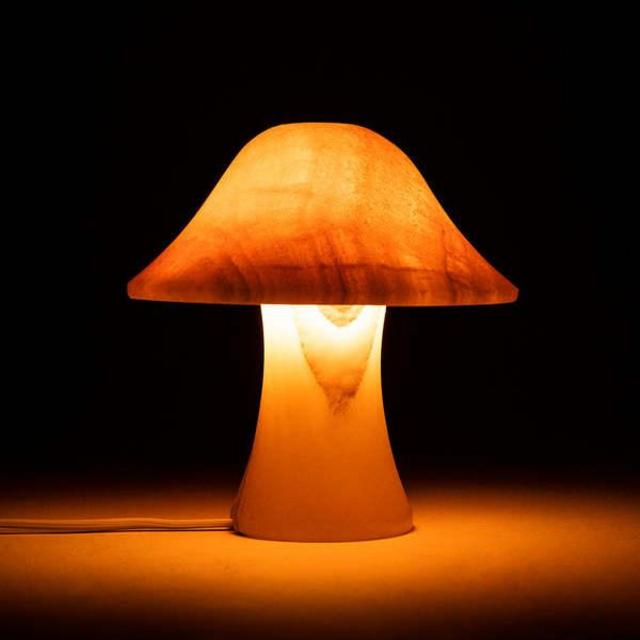 General Admission Mushroom Lamp - Orange