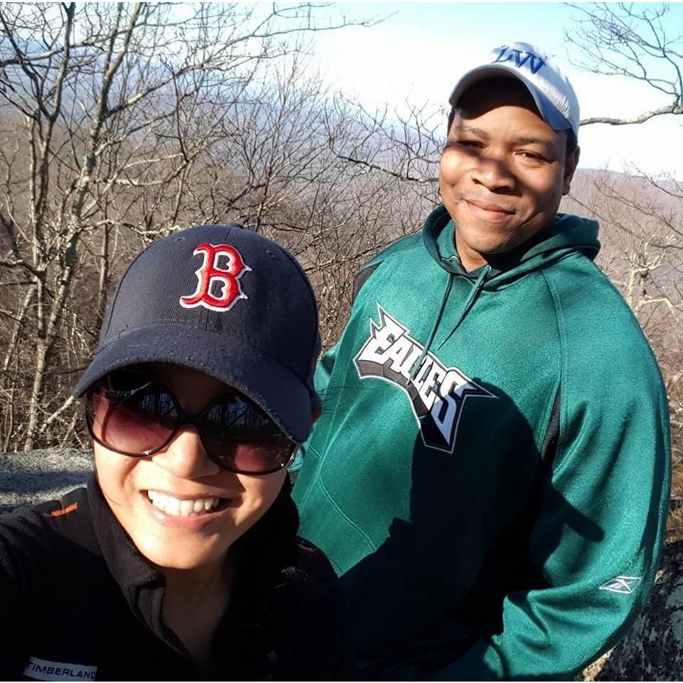 Our first hiking trip together.