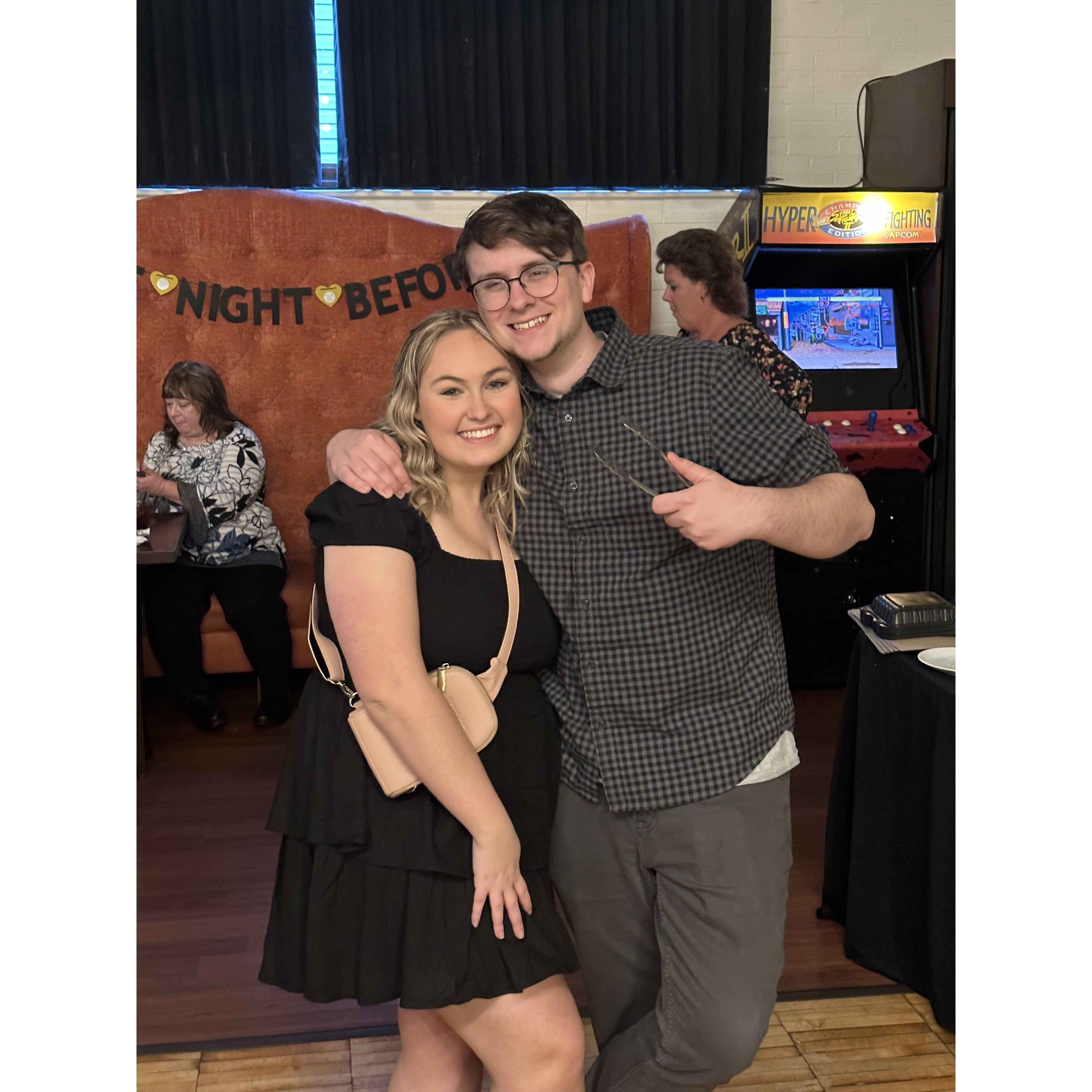 Natalie and Anthony's Rehearsal Dinner in Lancaster City
