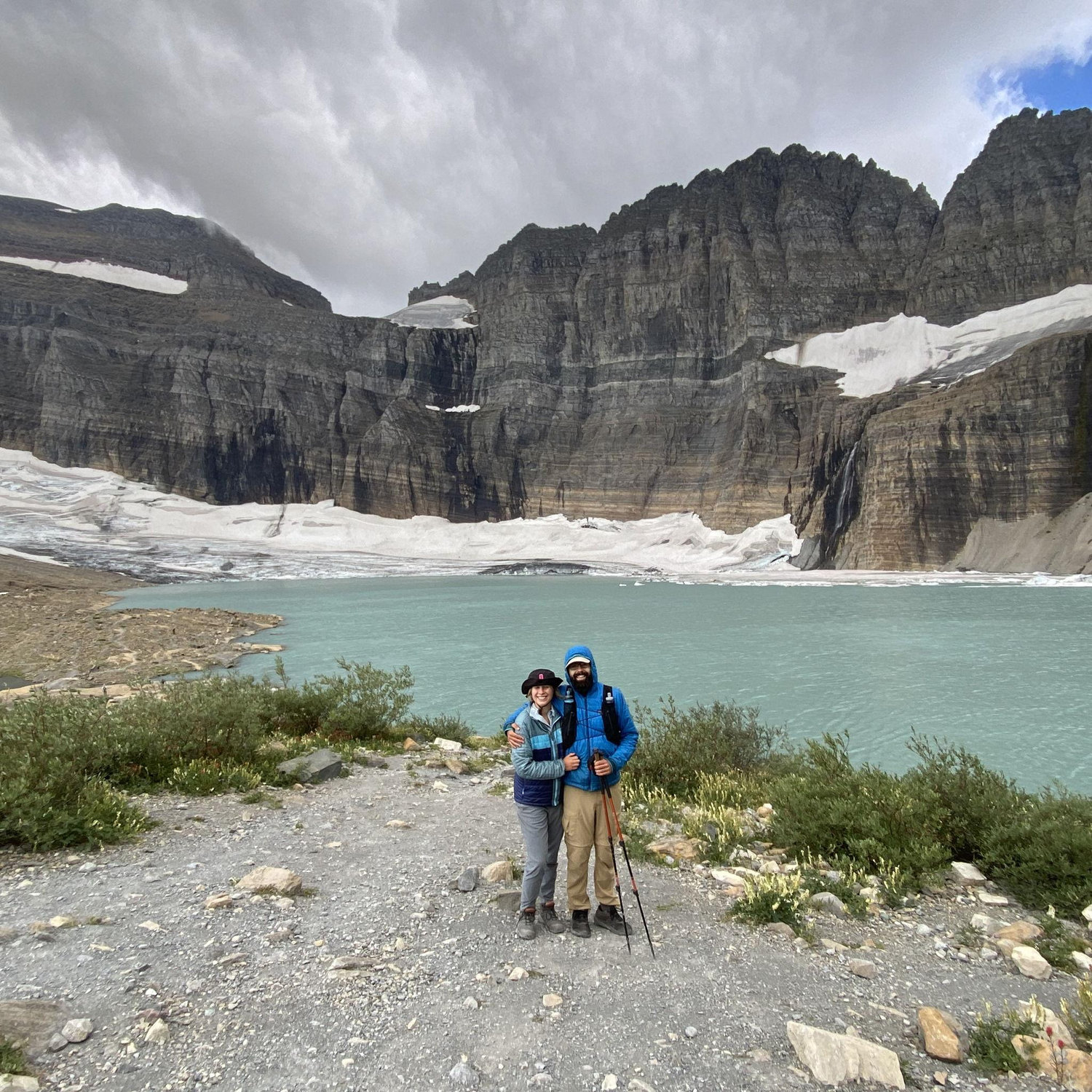 Glacier National Park during Olivia's drive out to Seattle!