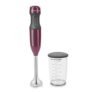 KitchenAid® 2-Speed Hand Blender with 3-Cup Covered Blending Jar in Boysenberry