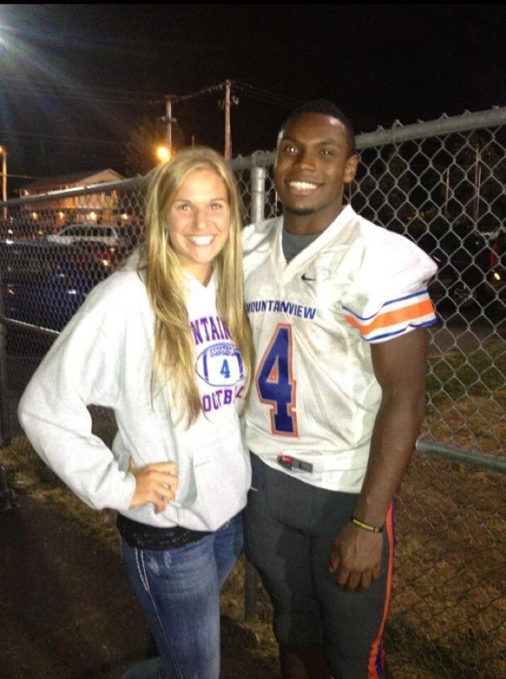 Our first picture as a couple! *junior year of high school*