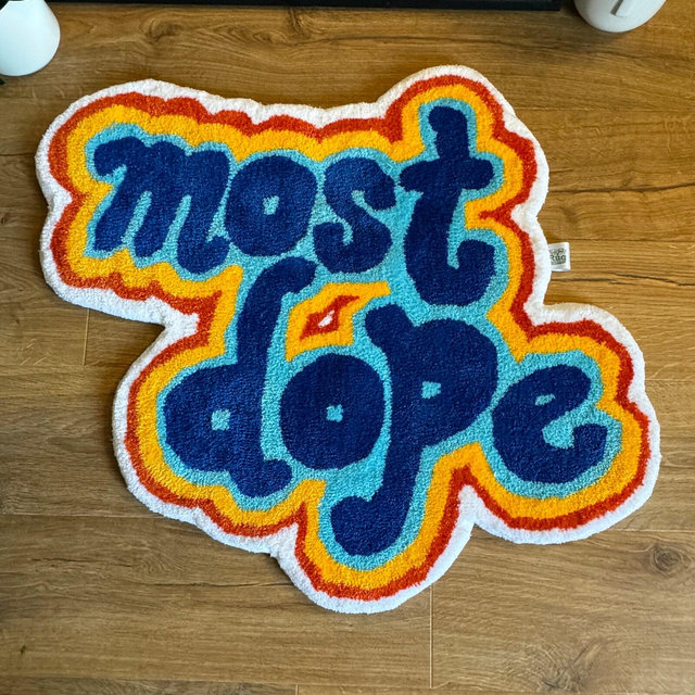 Mac Miller ‘most dope’ handmade tufted rug