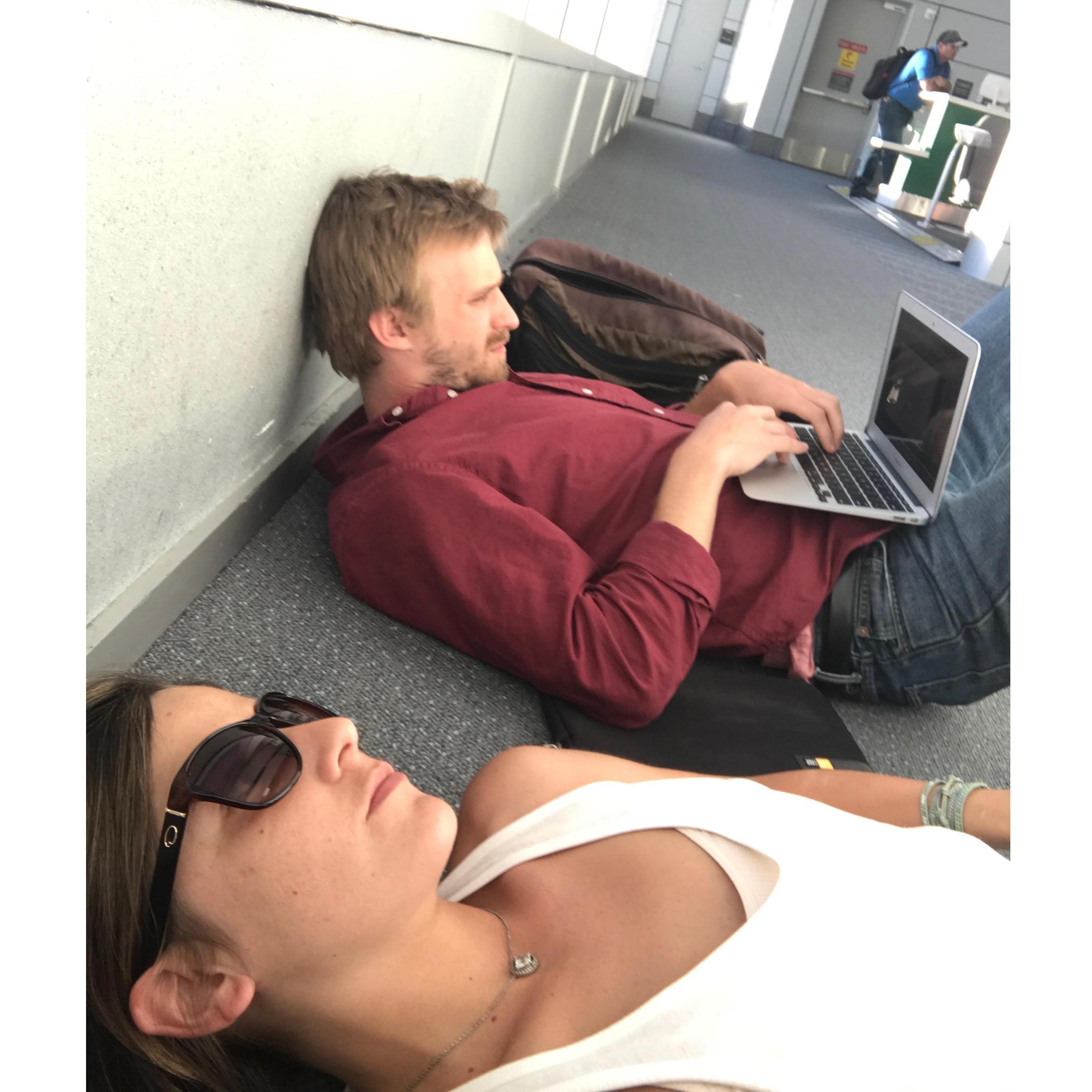 Ooooooh....traveling somewhere, as we are wont to do