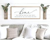 home sign | home the story of who we are...