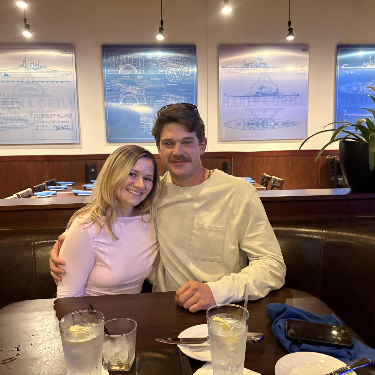 Marks 29th birthday dinner