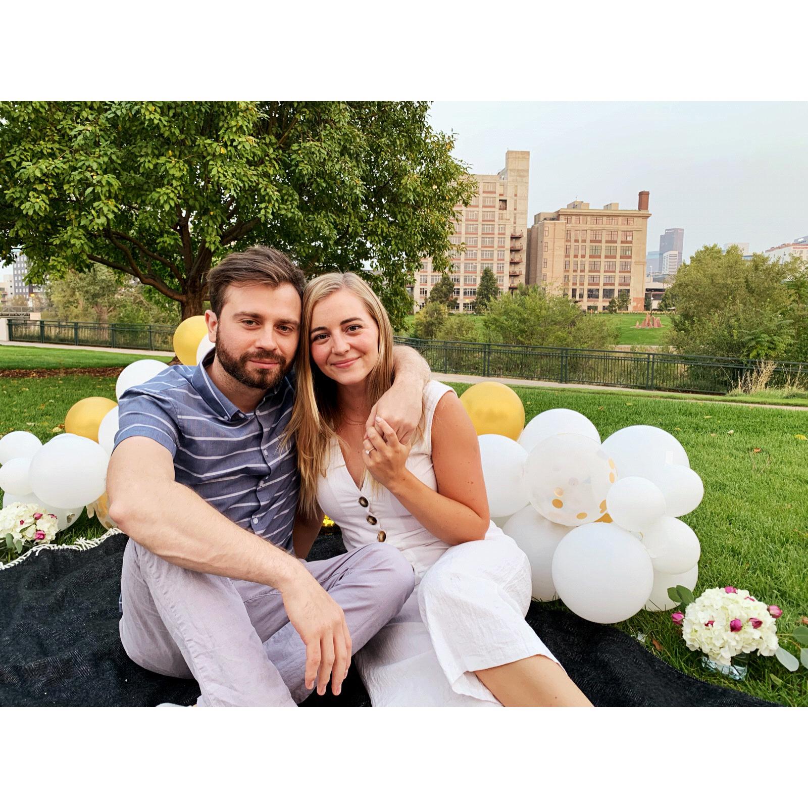 engagement picnic / Denver, CO / September 17, 2020