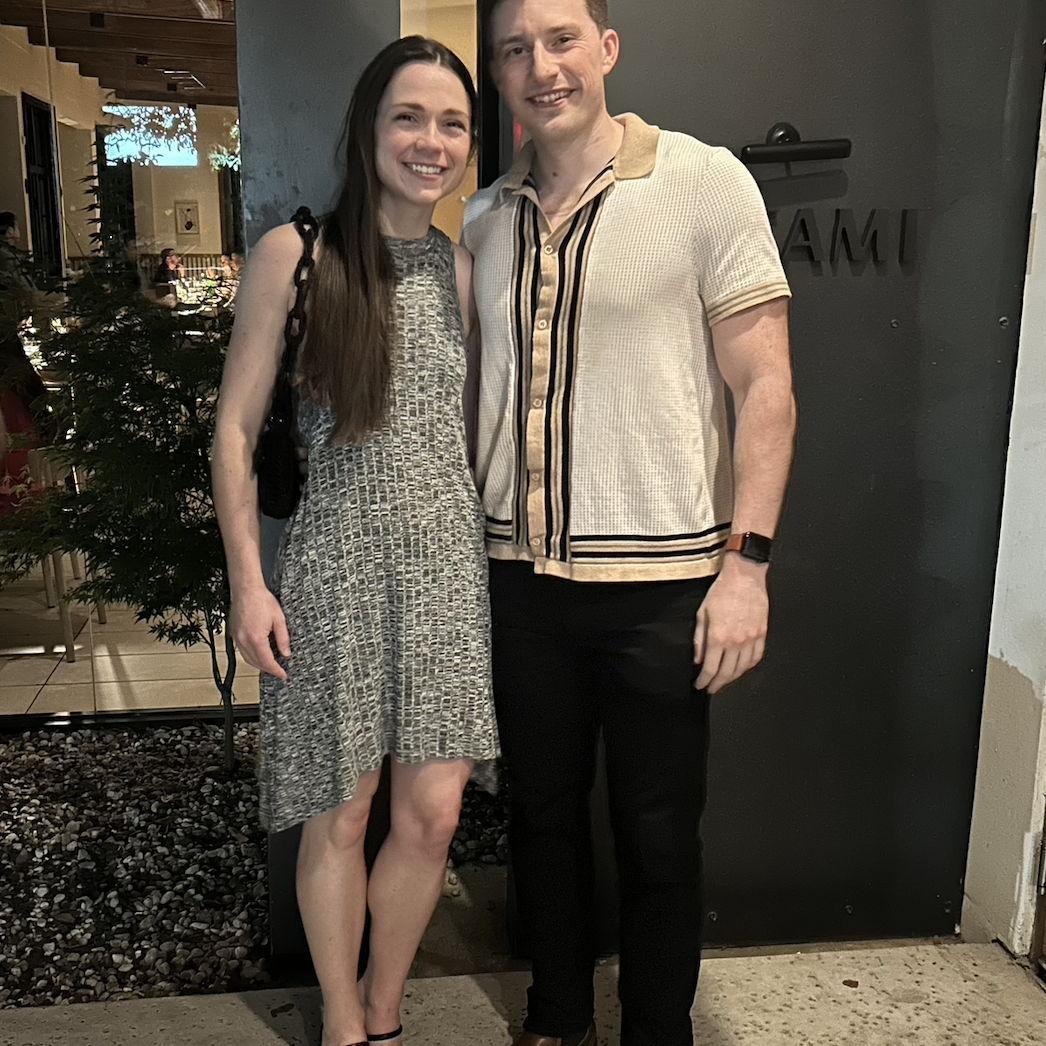 Our third anniversary at Katami, Houston '25