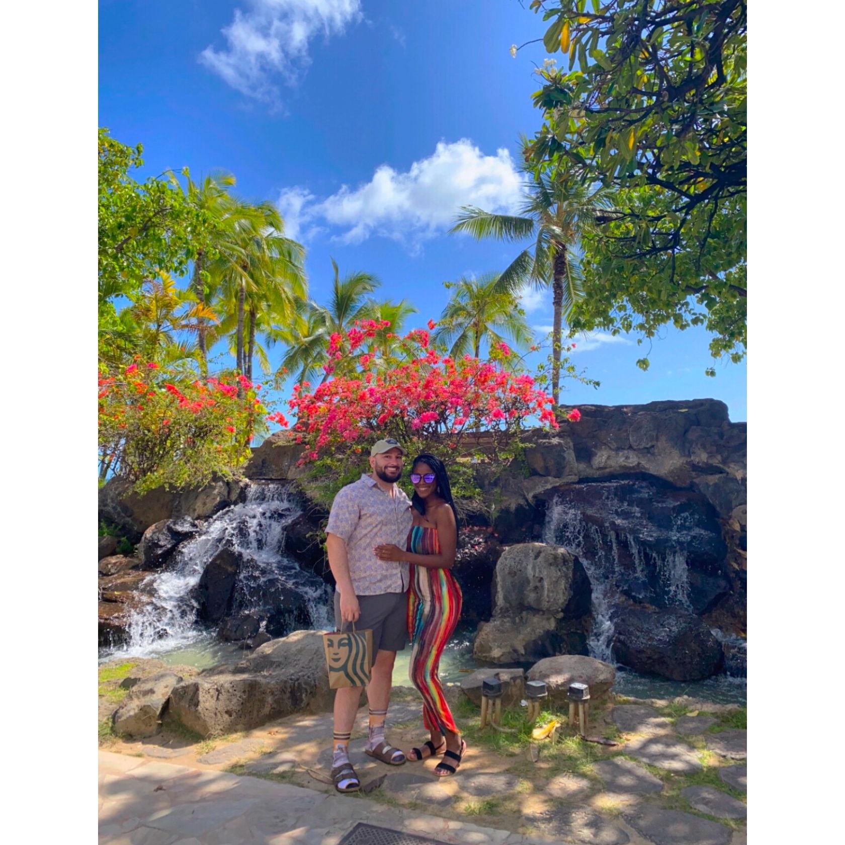 Our first trip together in Hawaii!