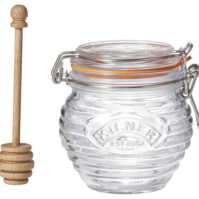 Kilner Honey Pot With Dipper, 13.5 Fluid Ounces