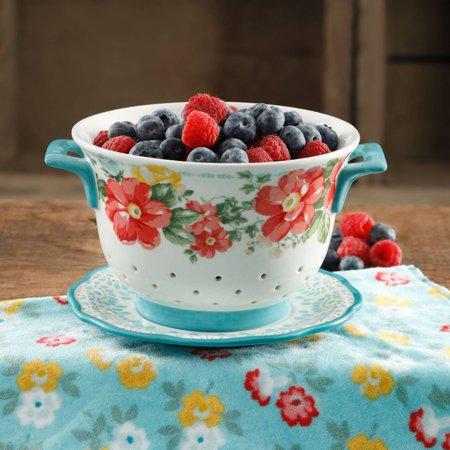 The Pioneer Woman Flea Market Ceramic Strainer