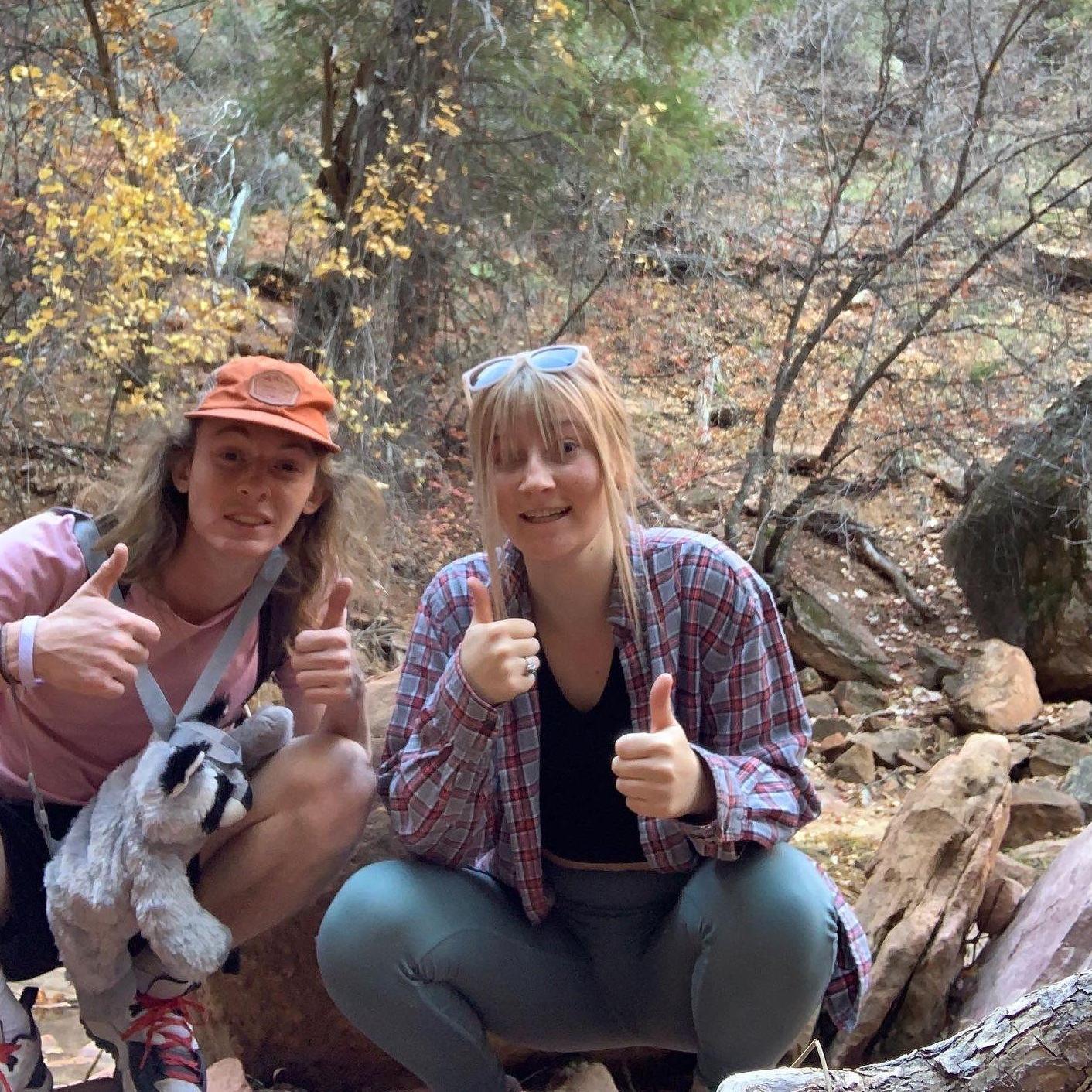 Zion trip 2021, our first picture alone together
