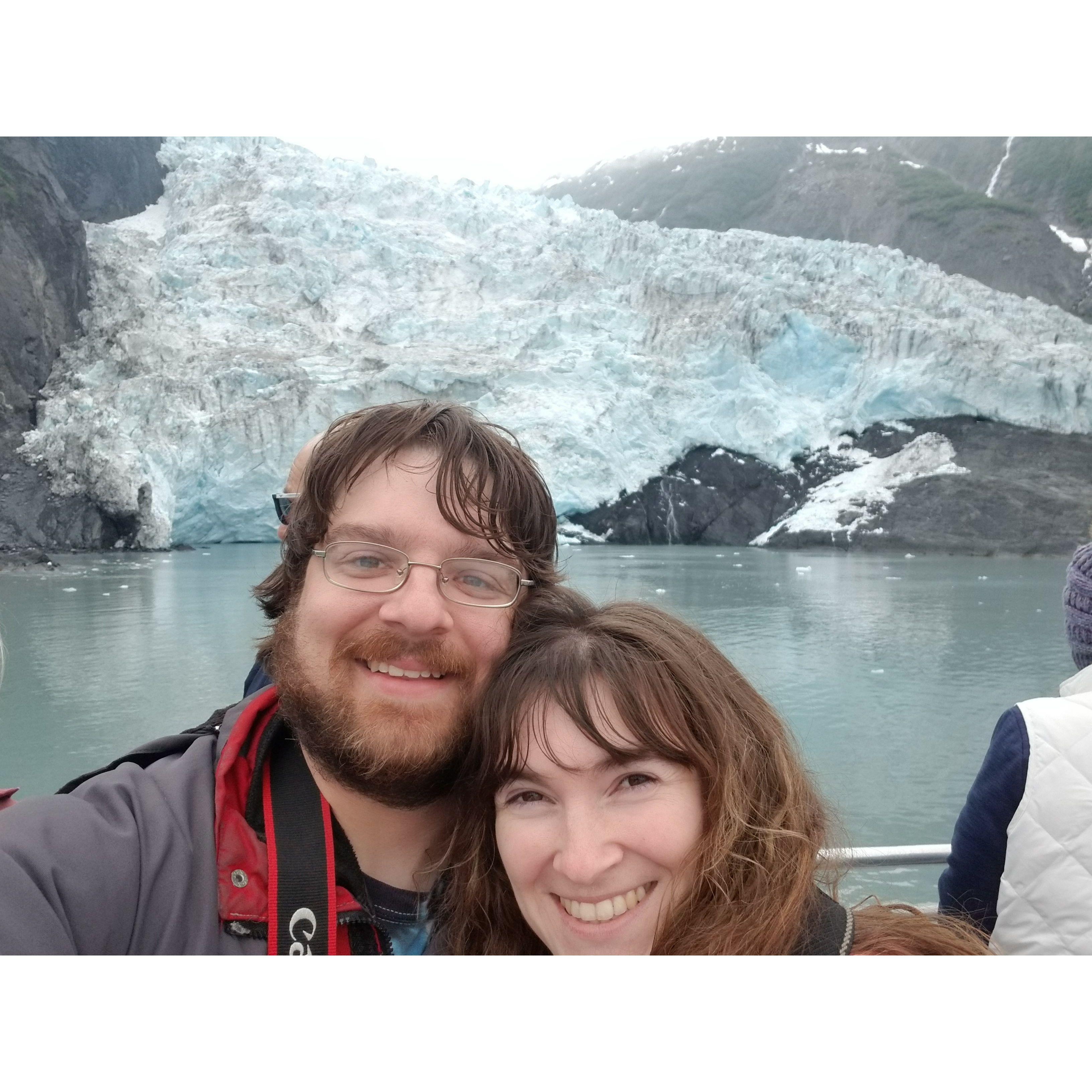 Glacier cruise in Alaska, June 2022