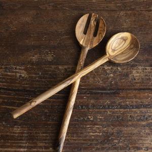 Olive Wood Serving Set