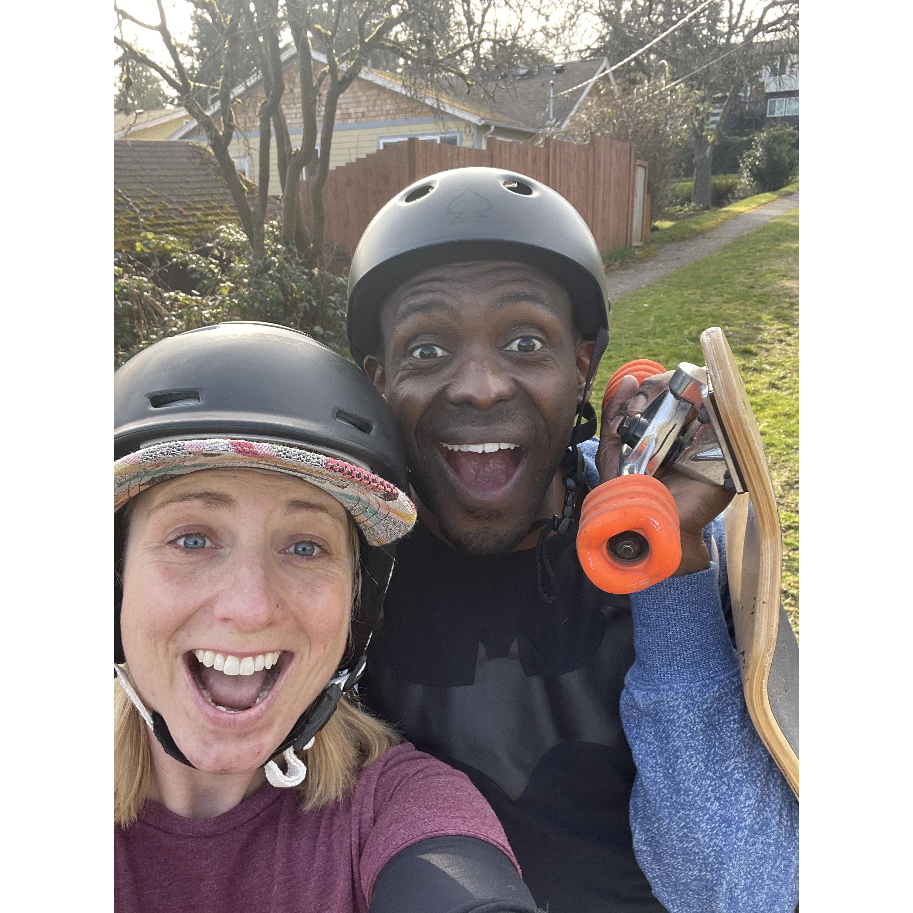 Longboarding!