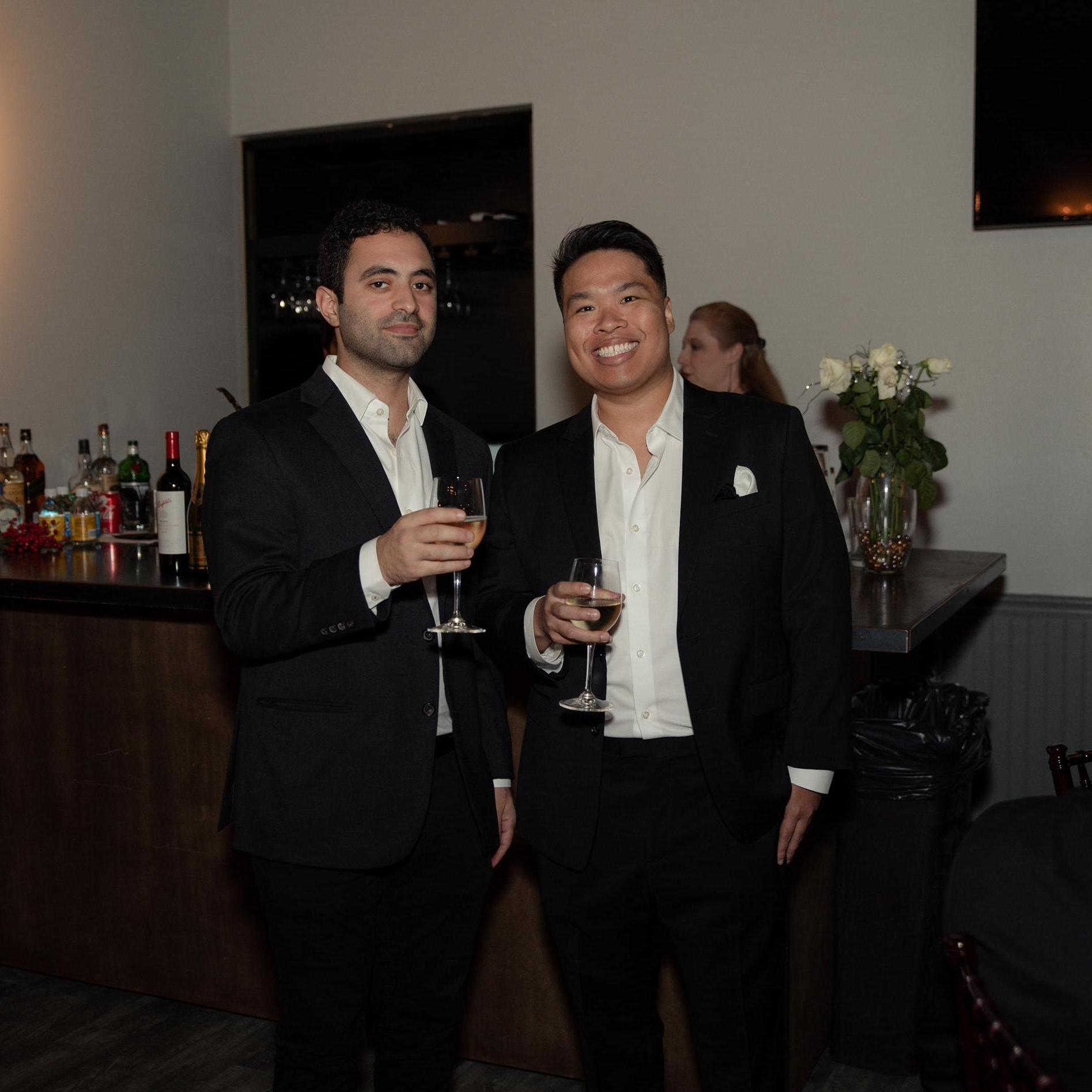 Casey (Best Man) and Brandon.