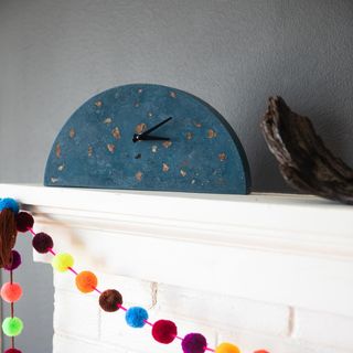 Terrazzo Mantle Clock