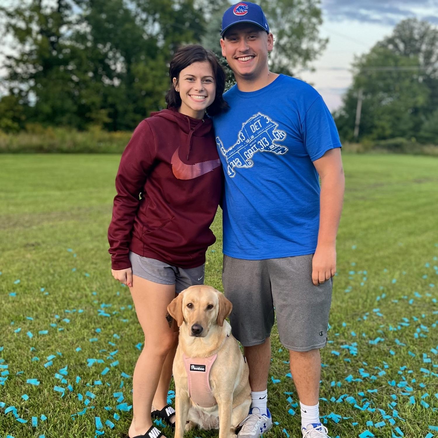 Gender Reveal for baby Jordan!🩵