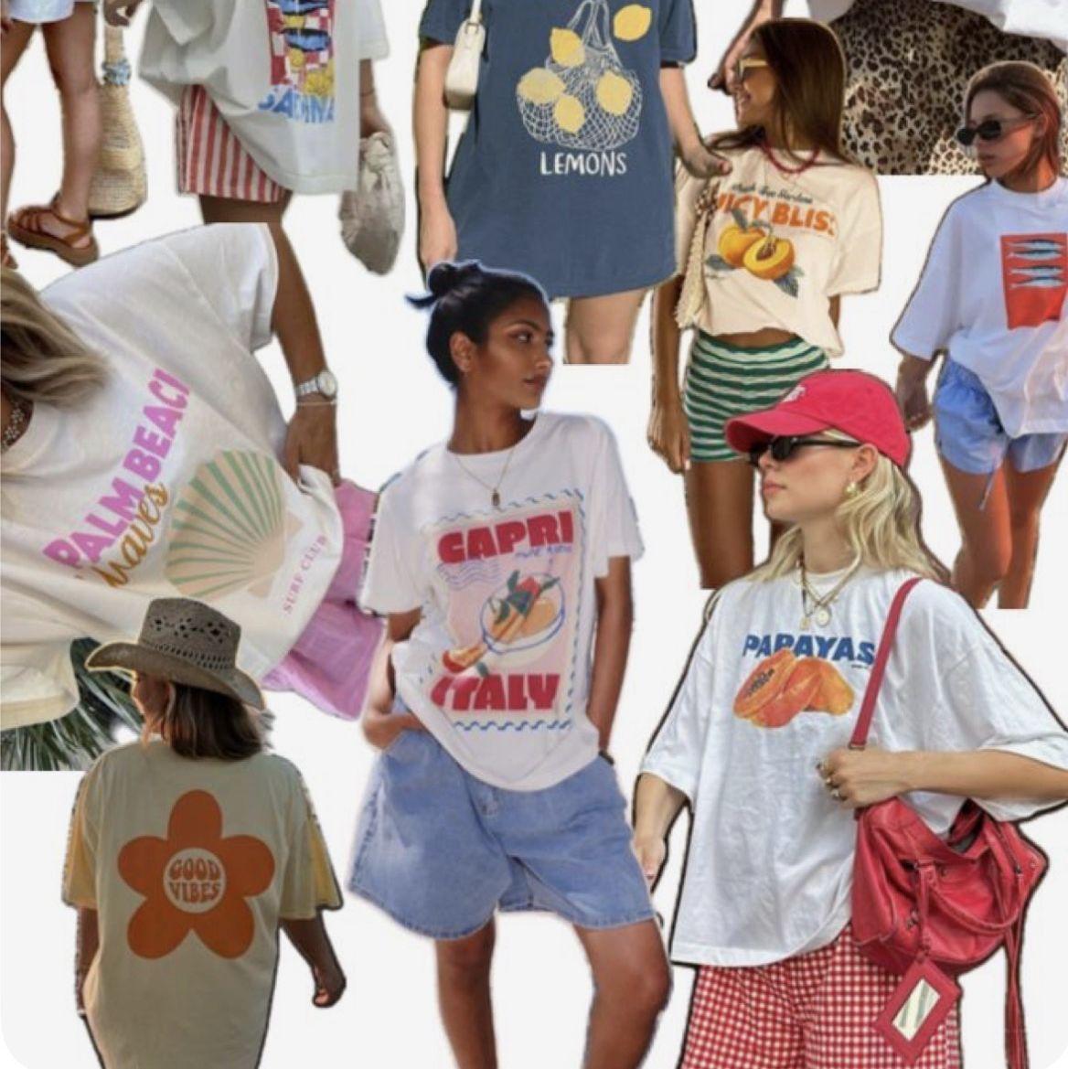 Upon arrival, a graphic tee or nice dress shirt paired with jean shorts or relaxed matching shorts makes for a comfortable look. Make sure that this outfit is something you would be ok with in photos!