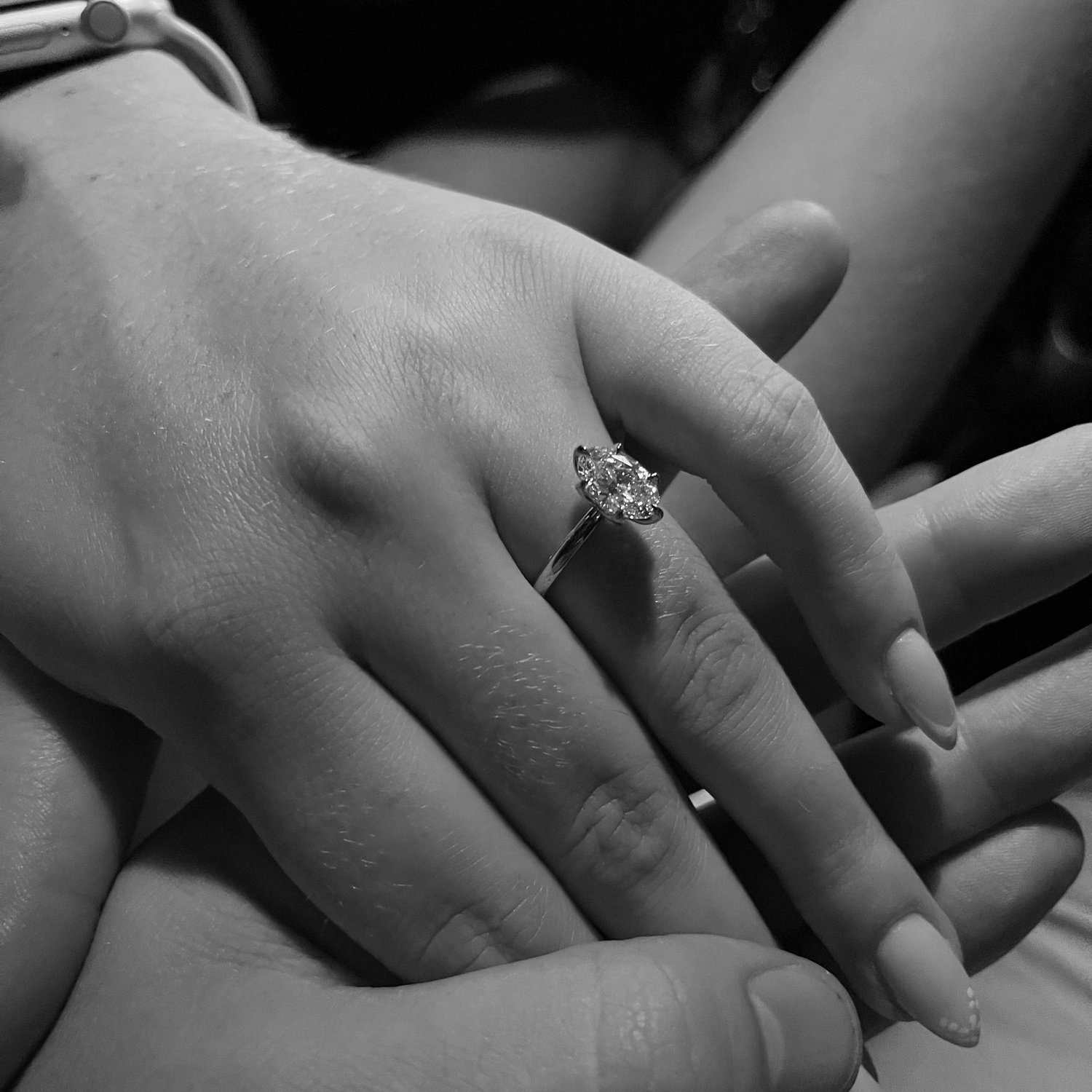 A black and white moment for the ring!!!!