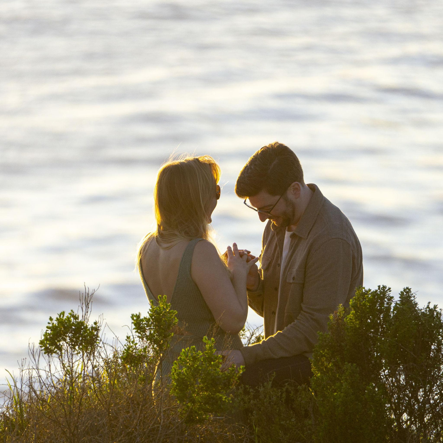 Engagement photos by our dear friend Mark Anton at More Mesa in SB