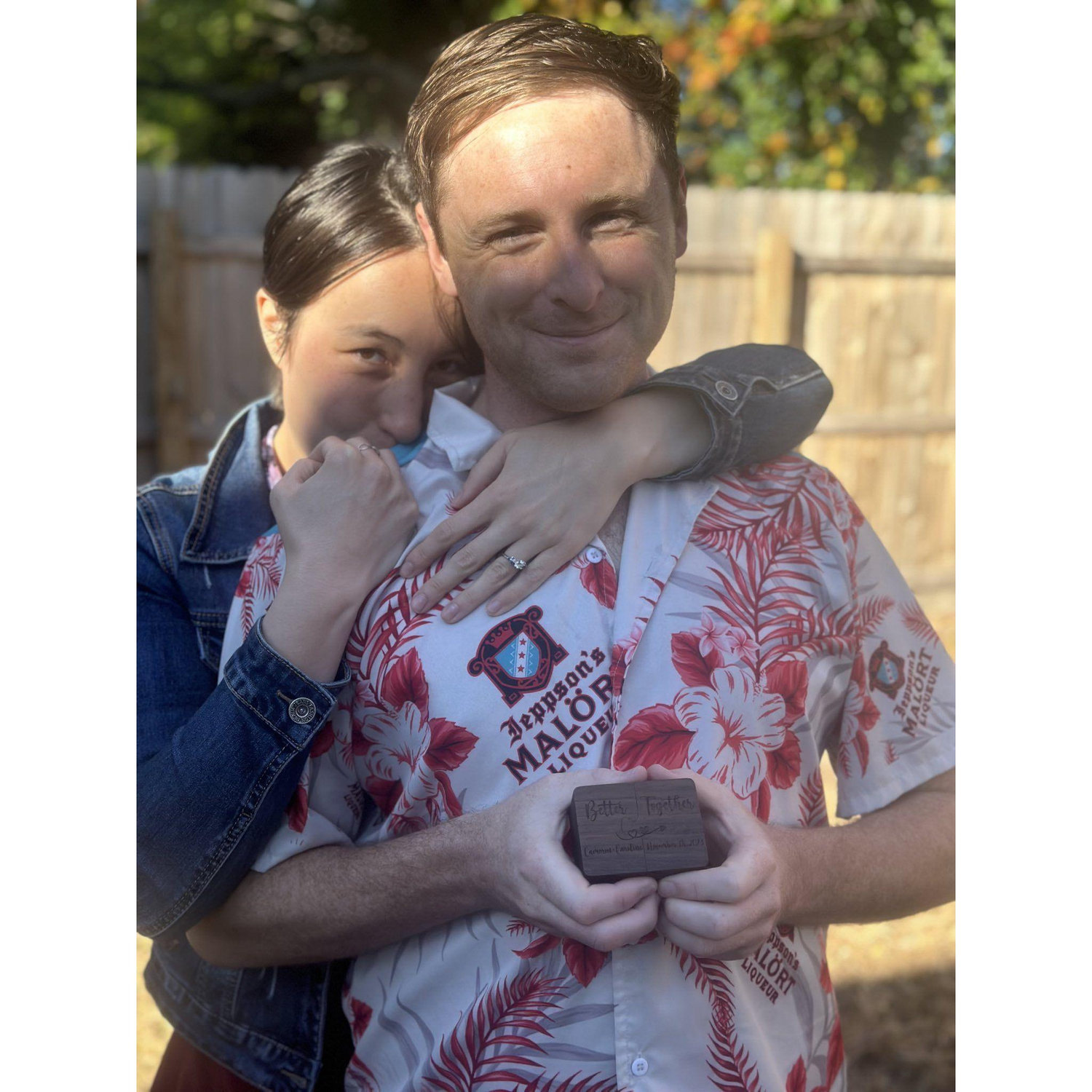 Oct 18th 2023. The day we got engaged.