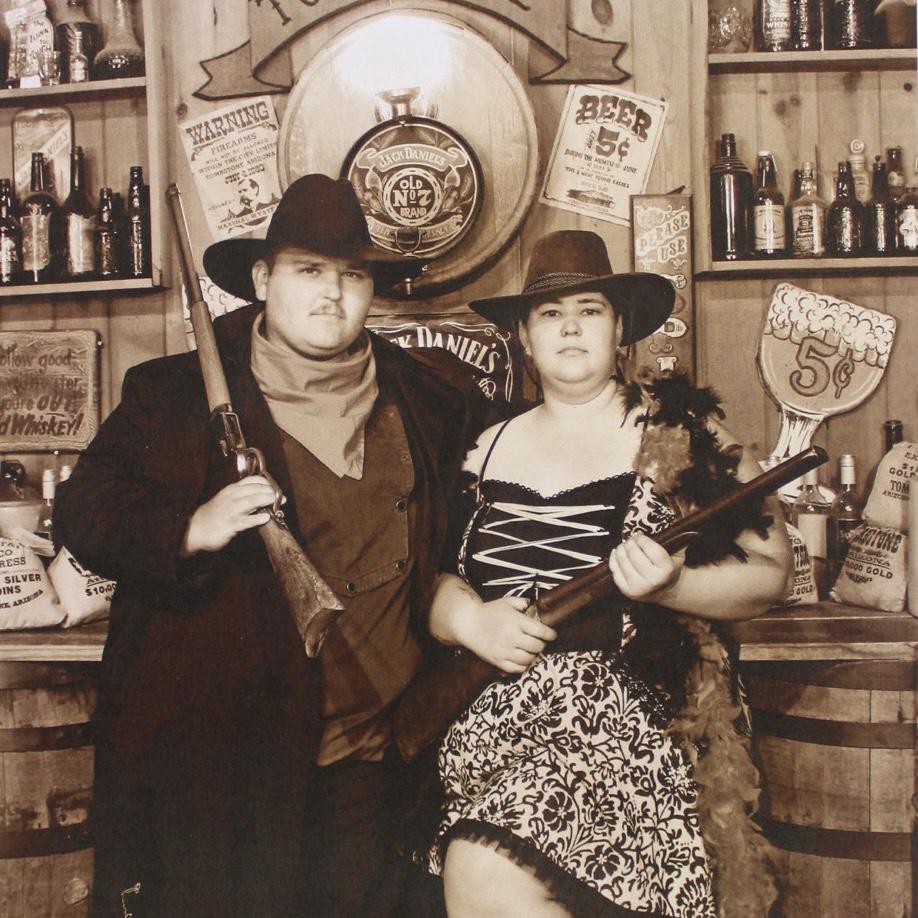 Aaron and EmmaRuth in Tombstone.