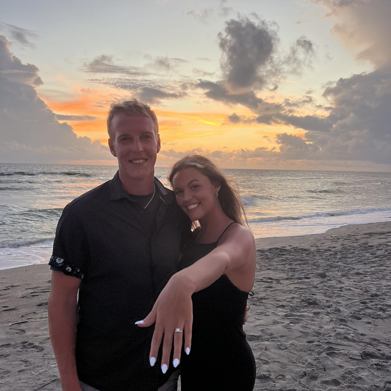 When Brock finally popped the question ;)