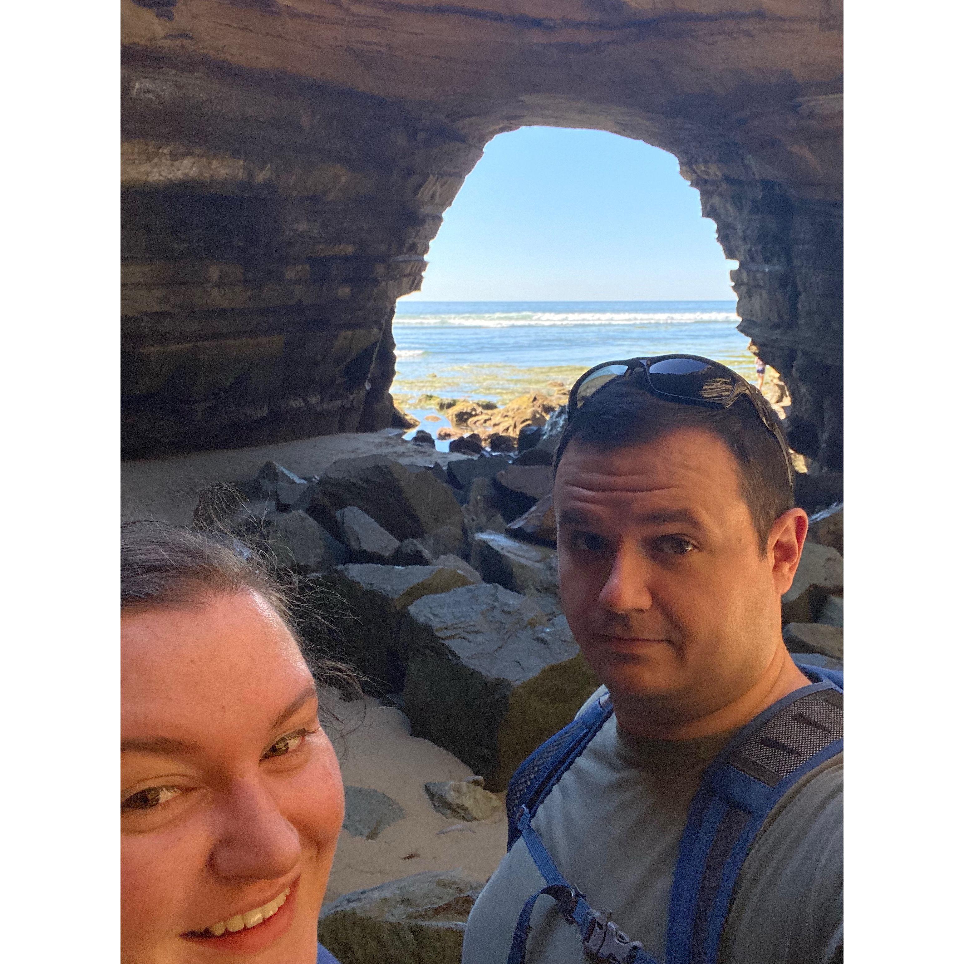 Sunset Cliffs Sea Cave, San Diego, 2022