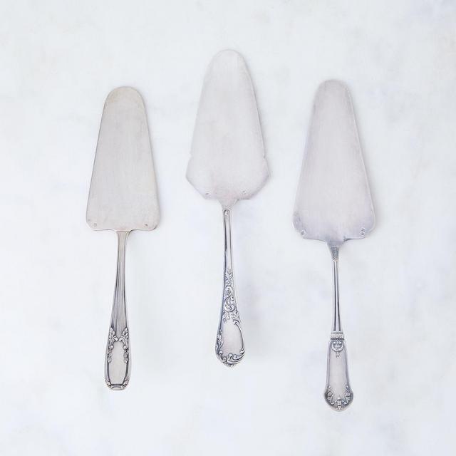 Vintage French Silver Pie Server