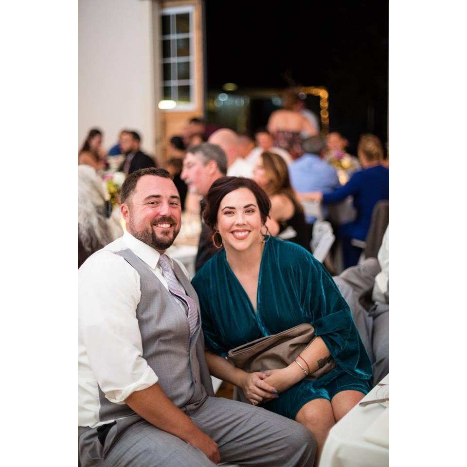 Celebrating the marriage of his childhood friend