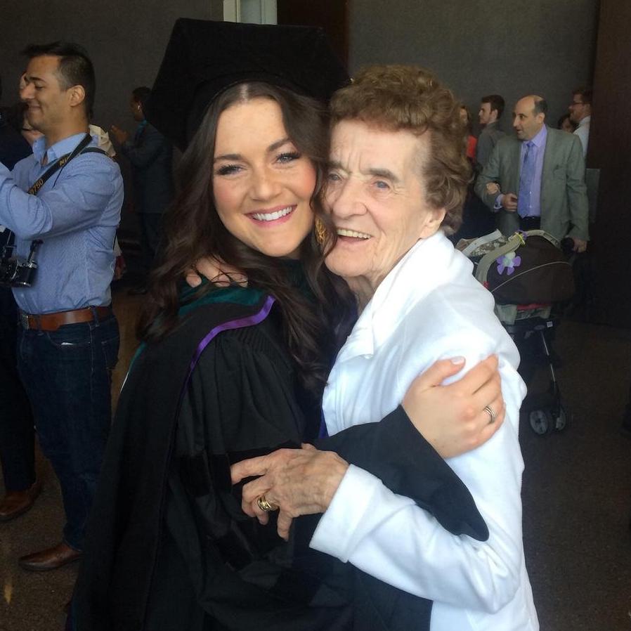 PT School graduation with my Mamaw