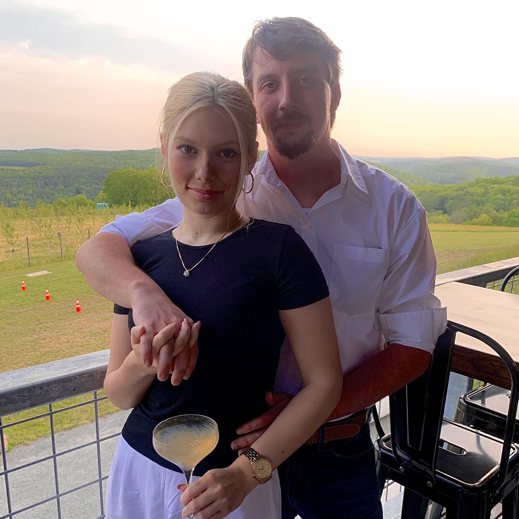 Enjoying Incredible Views Together