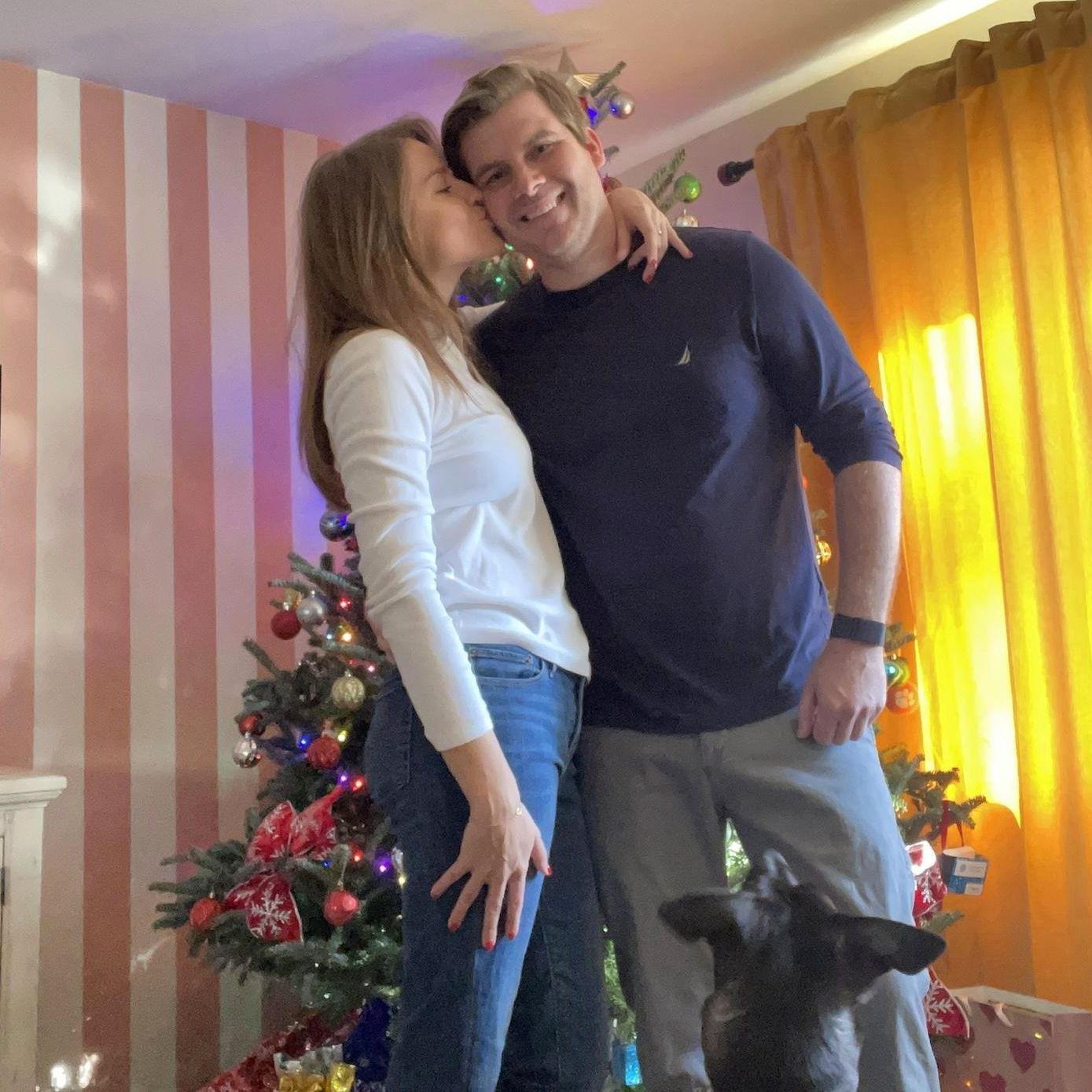 Celebrating our first Christmas together in a new home!