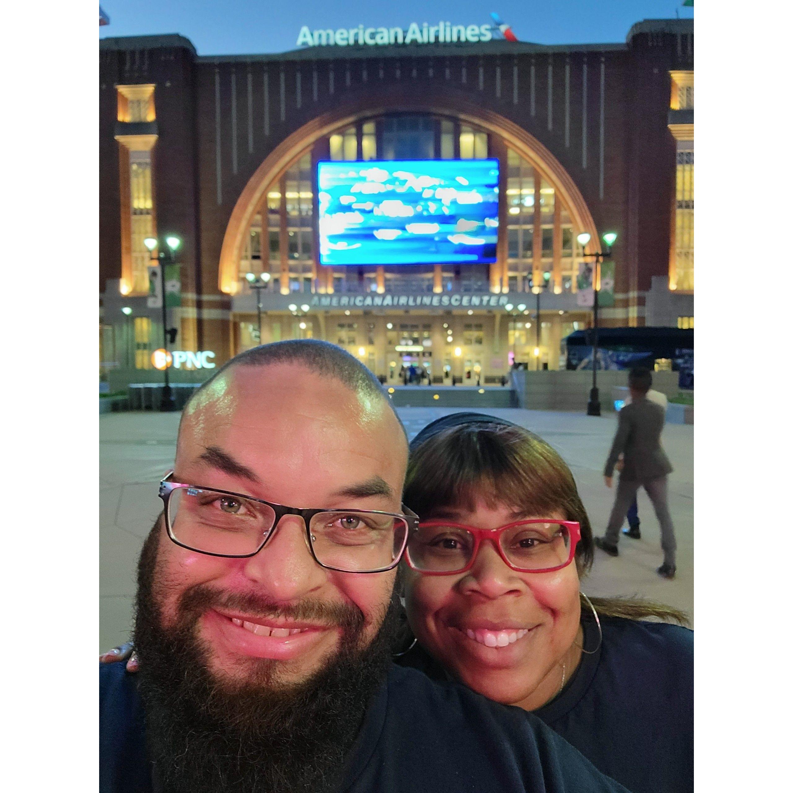 First Dallas Mavericks Game