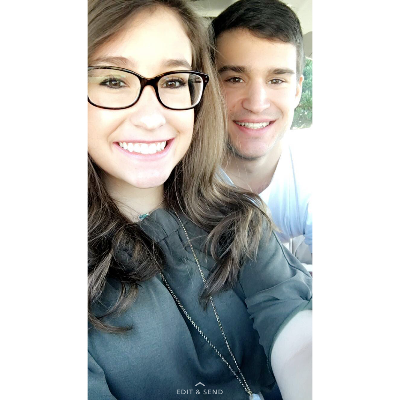 One of our first photos together!